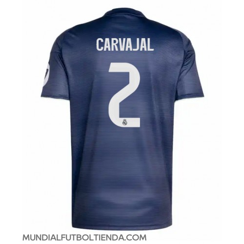 Camiseta Real Madrid Daniel Carvajal #2 Segunda Equipación Replica 2025-26 mangas cortas